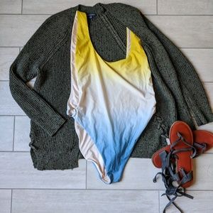 Aerie Super Scoop One Piece Swimsuit